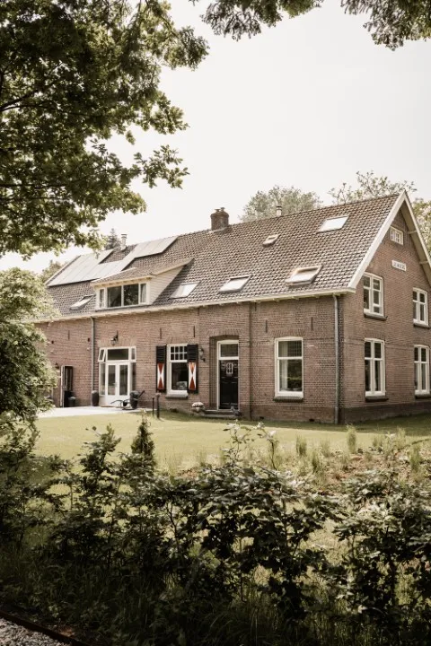 Leren op een boerenerf